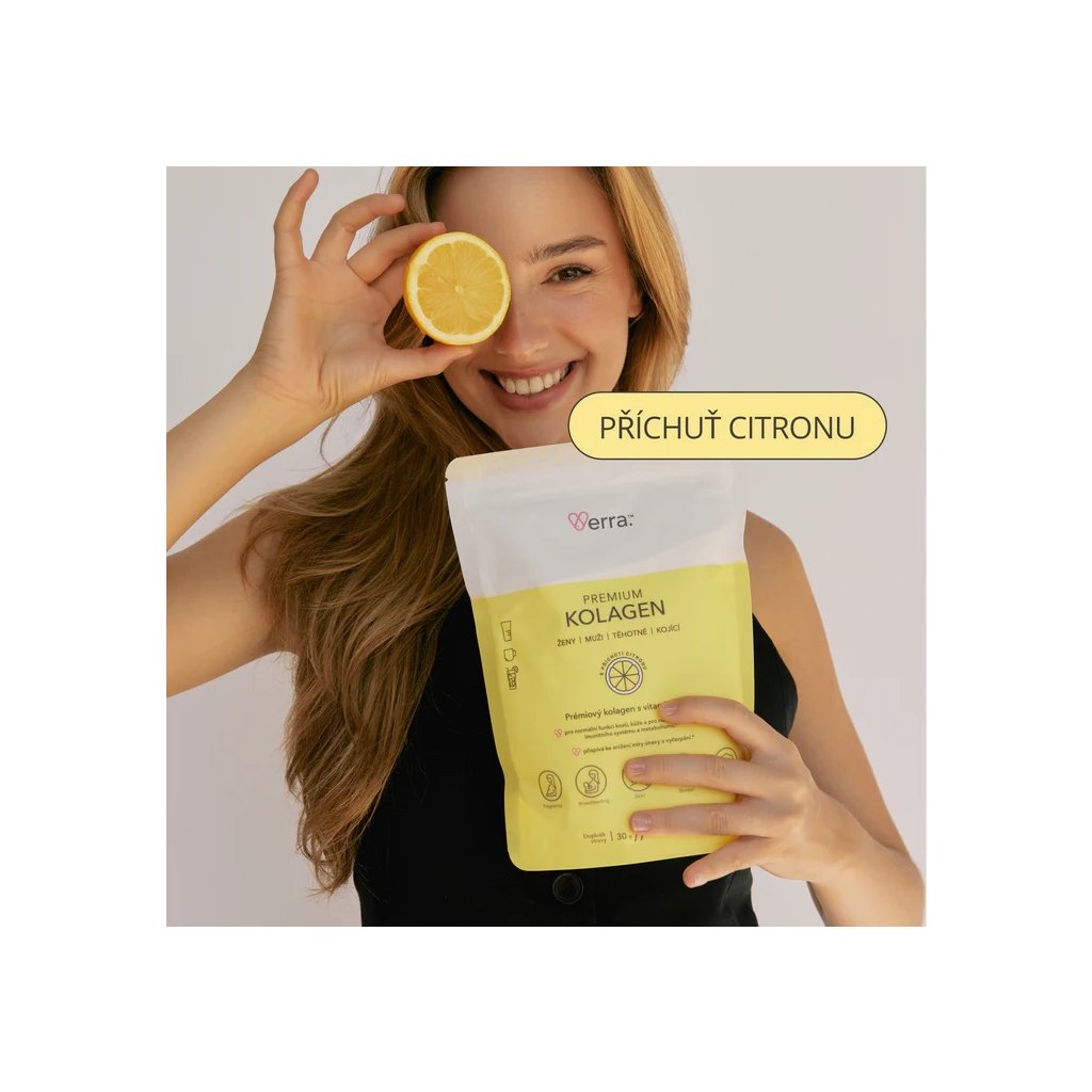 Premium Kolagen s příchutí citronu
