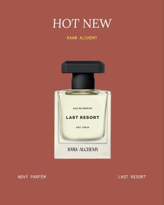 ✨ ❤️ HOT NOVINKA OD RAAW ALCHEMY! Parfém LAST RESORT SVĚŽÍ. HŘEJIVÝ. INTIMNÍ. Průzračné aldehydy se prolínají s růžovým...